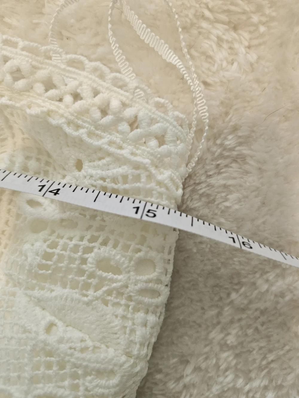 NWT Steve Madden Lace Cream Midi Dress Size 2 White Summer Vacation Feminine - Picture 5 of 9